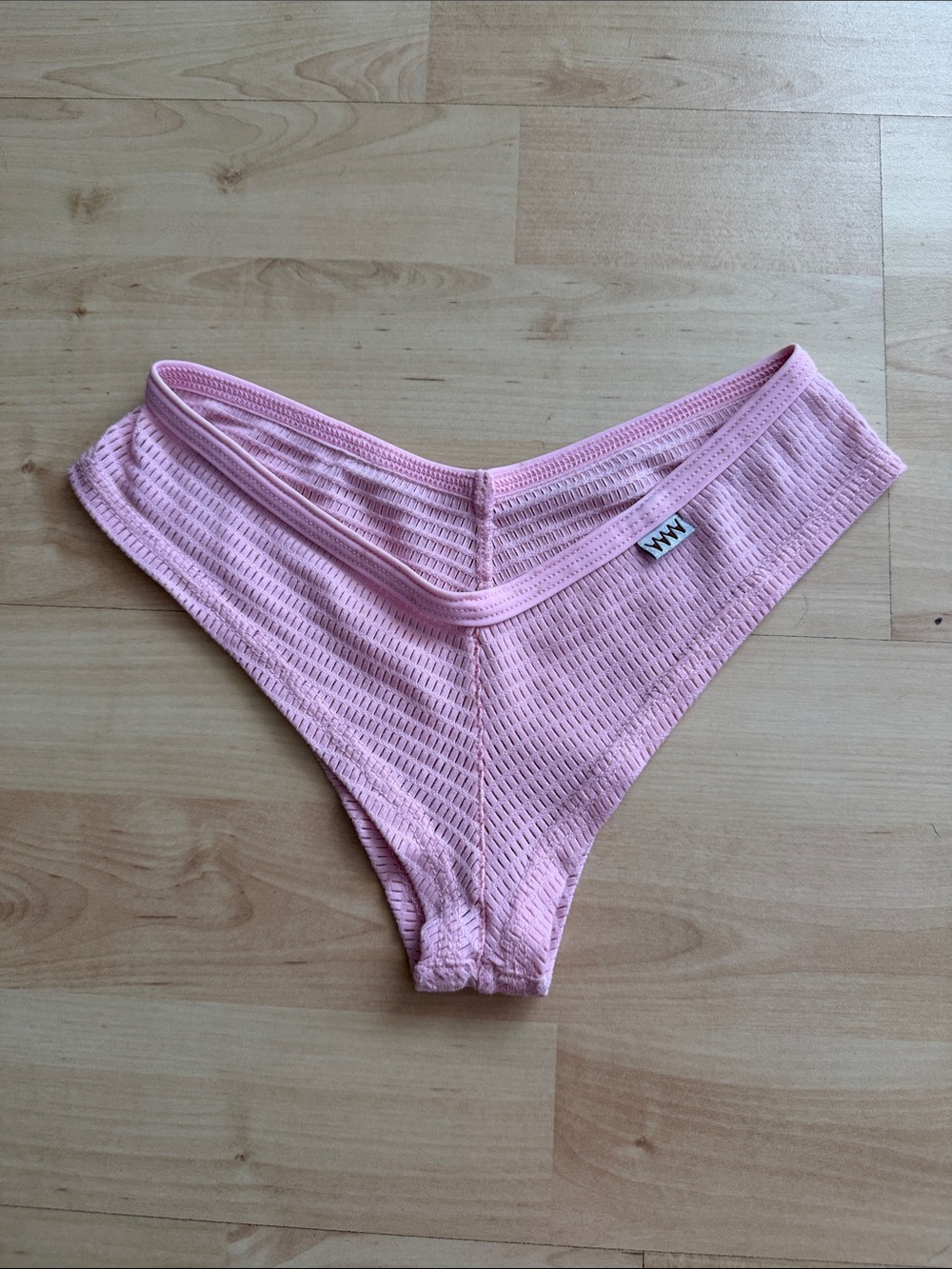 Wicked Weasel Baby Pink Mesh Bikini Bottoms